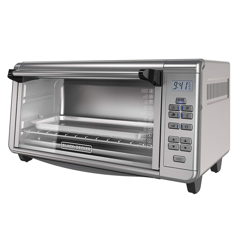 Black Decker Stainless Steel 8 slice Toaster Oven 8 Slice